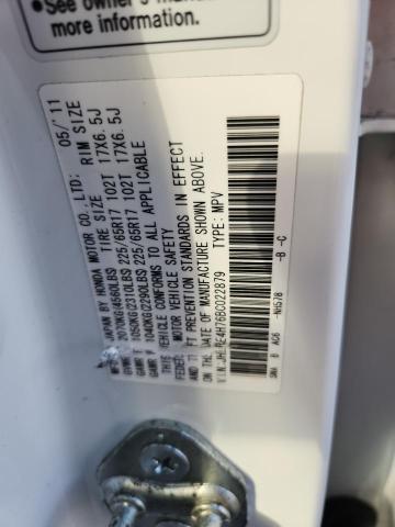 2011 HONDA CR-V EXL - JHLRE4H76BC022879