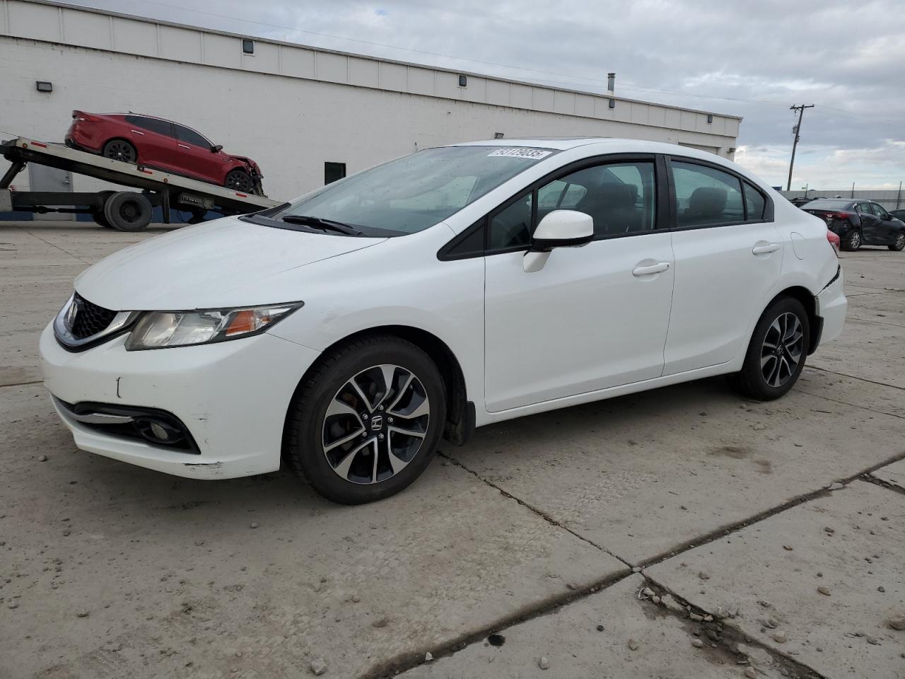 Lot #3304935554 2013 HONDA CIVIC EXL