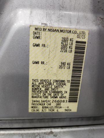 2015 NISSAN ALTIMA 2.5 - 1N4AL3AP1FC266083