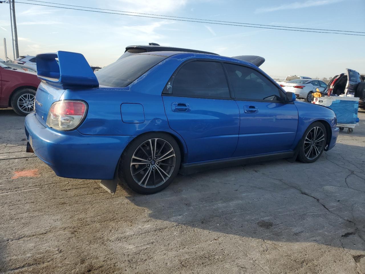 Lot #3297082535 2003 SUBARU IMPREZA WR