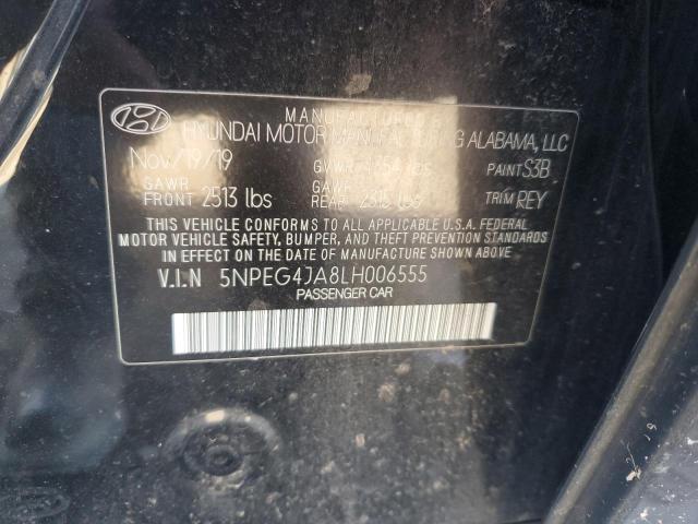 2020 HYUNDAI SONATA SE #3302786927