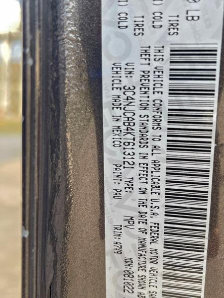 2019 JEEP COMPASS SP #3294246896