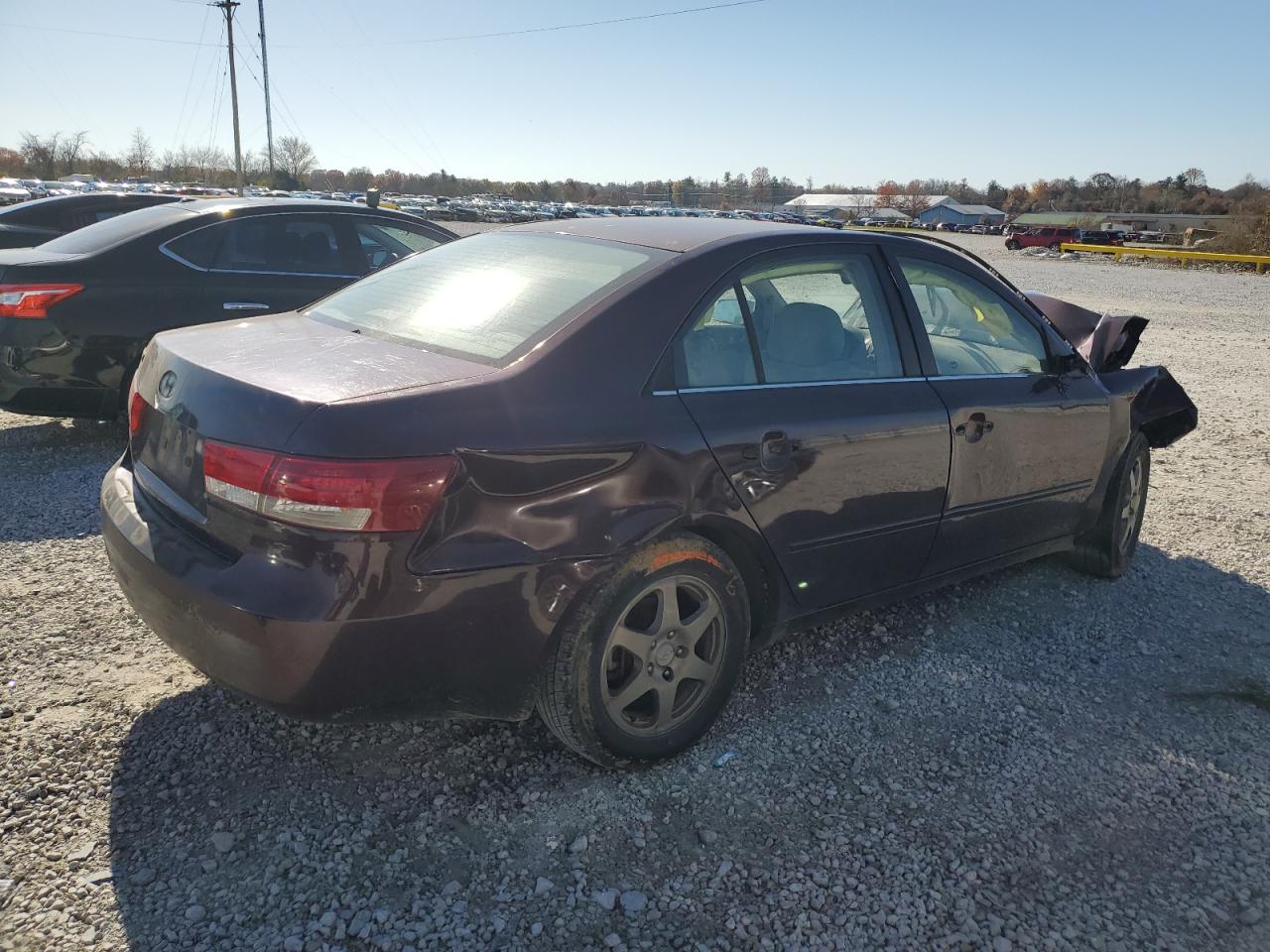 Lot #3301792371 2006 HYUNDAI SONATA GLS