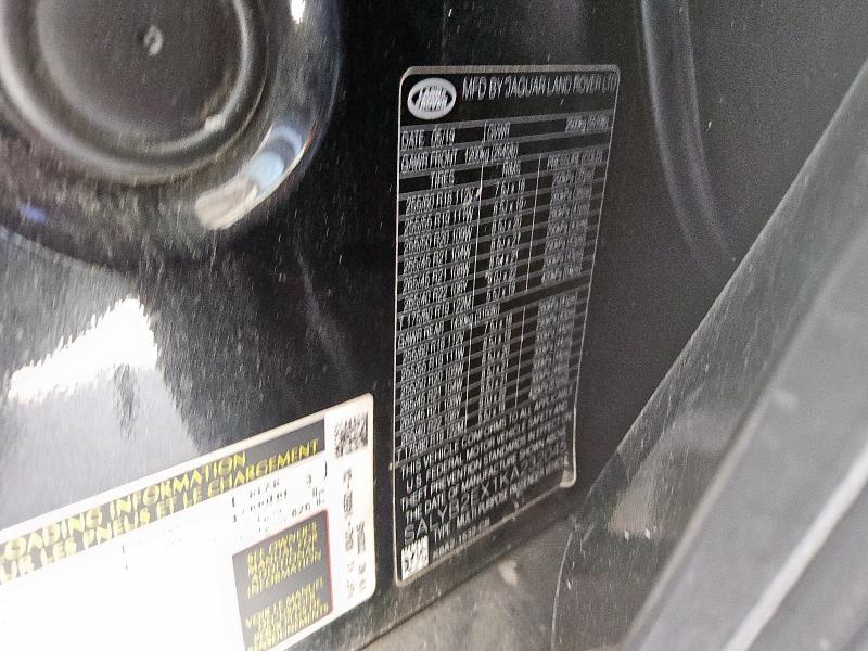 2019 LAND ROVER RANGE ROVE - SALYB2EX1KA232045