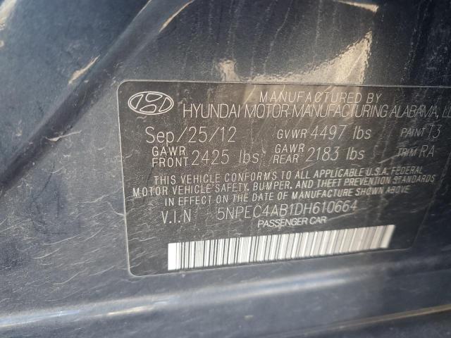 2013 HYUNDAI SONATA SE - 5NPEC4AB1DH610664
