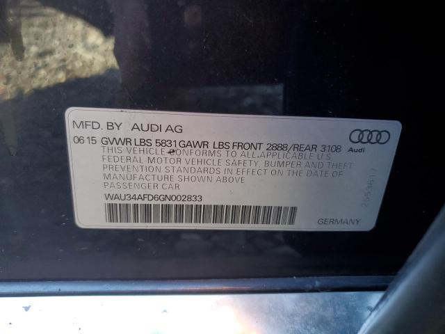 2016 AUDI A8 L QUATT #3293447430