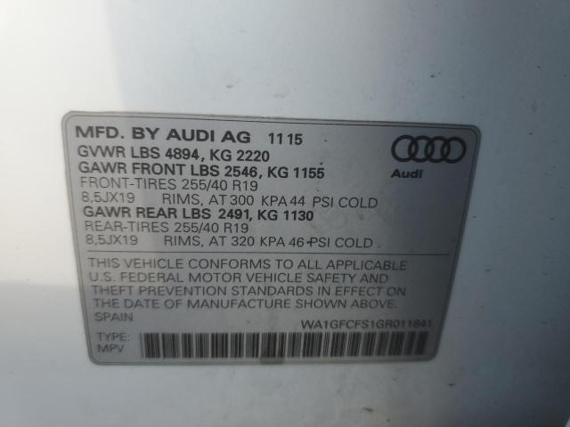 2016 AUDI Q3 PRESTIG #3302799953
