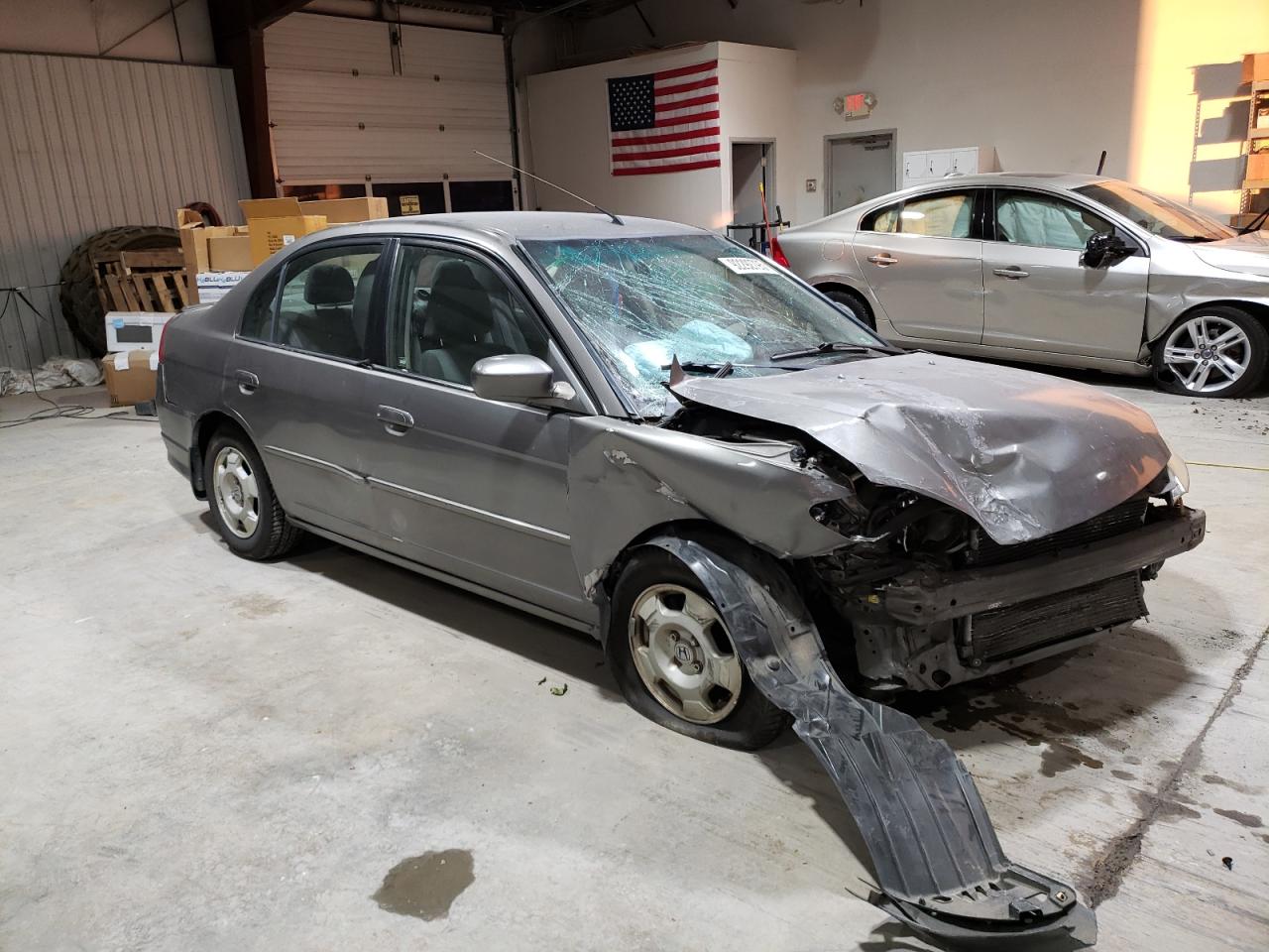 Lot #3302864903 2005 HONDA CIVIC HYBR