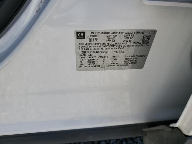 2016 GMC TERRAIN SL - 2GKFLPE32G6245563