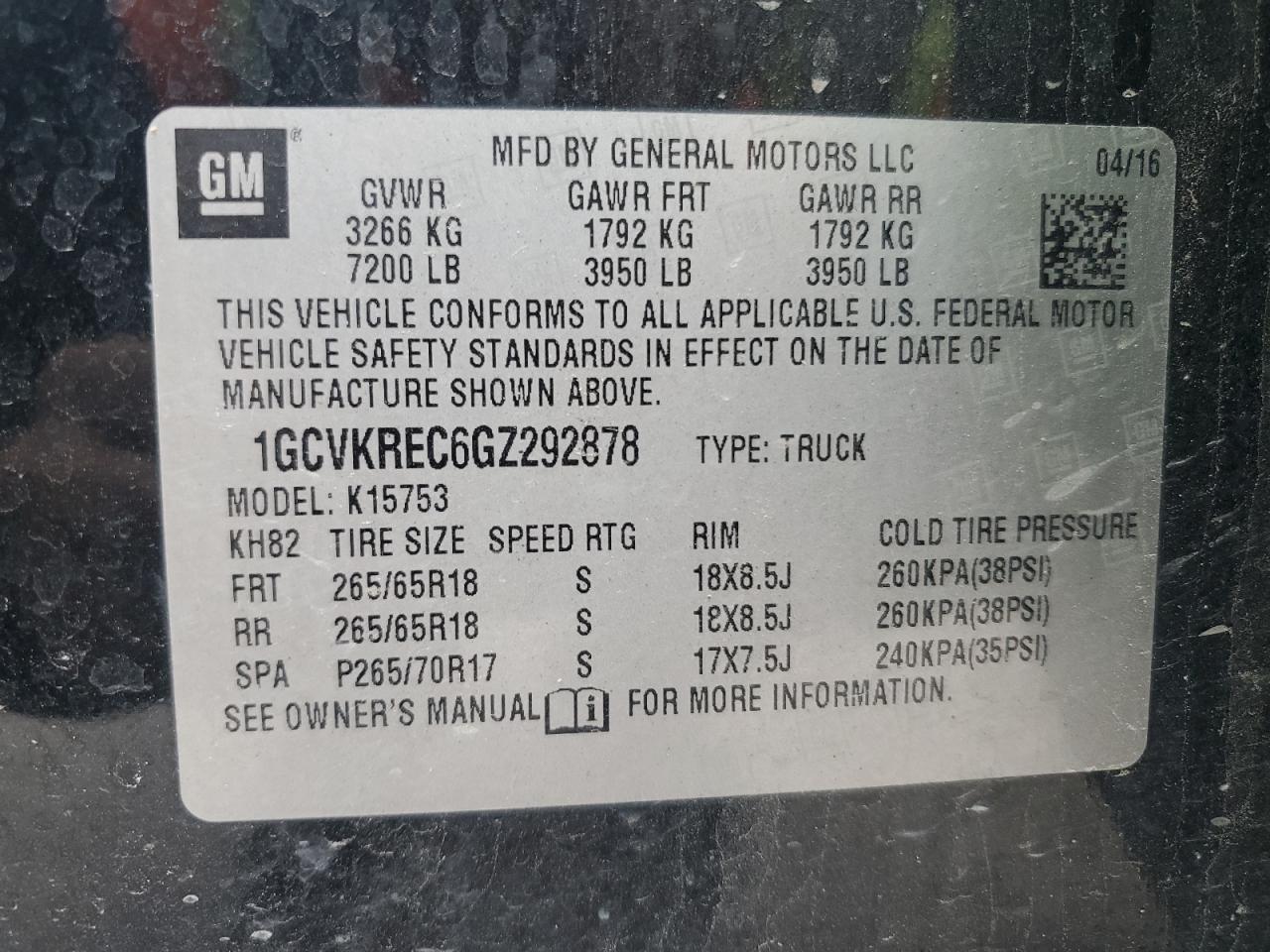 CHEVROLET SILVERADO K1500 LT