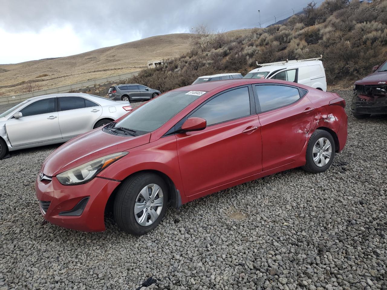 Lot #3302106118 2016 HYUNDAI ELANTRA SE