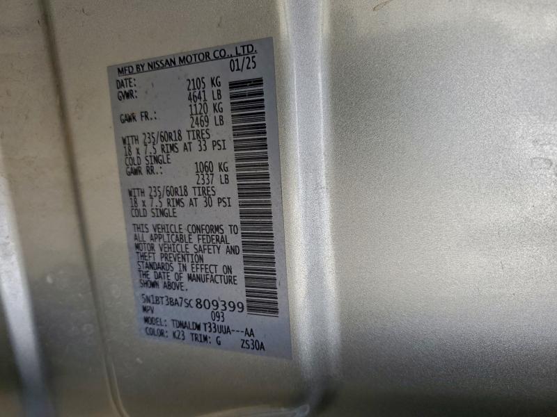 2025 NISSAN ROGUE SV #3303020620