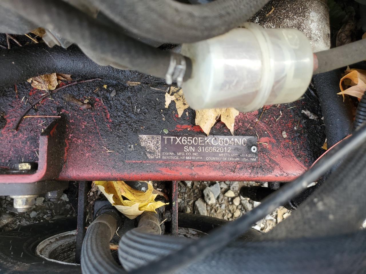 Lot #3286533154 2011 EXMARK X SERIES