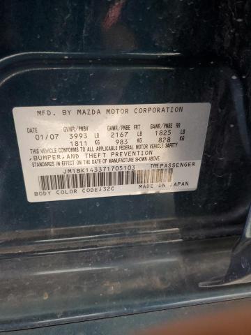 2007 MAZDA 3 HATCHBAC #3283855454