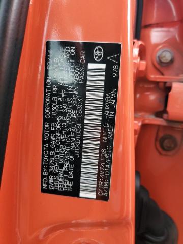 2014 TOYOTA PRIUS C #3284745520