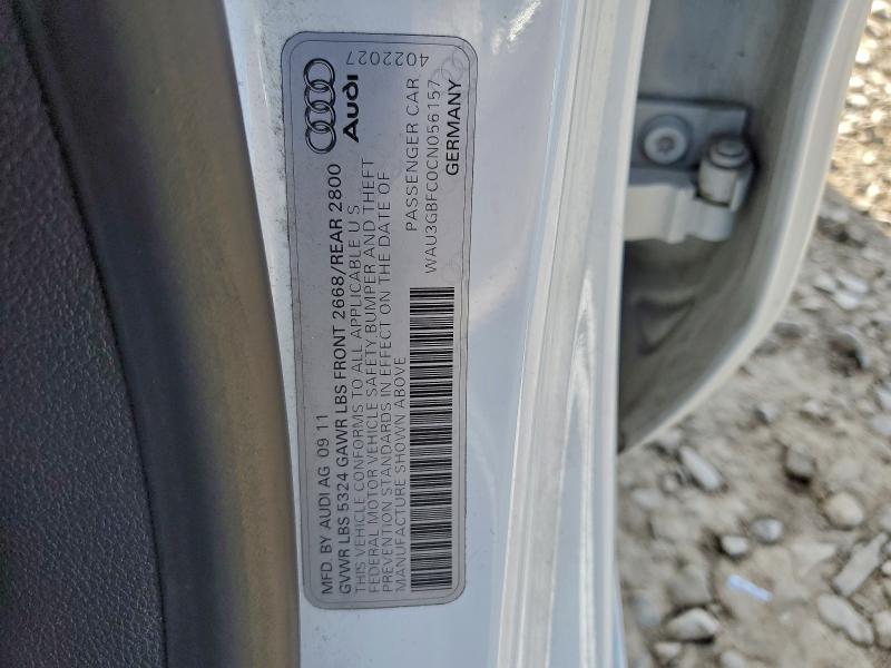 2012 AUDI A7 PRESTIG #3296522406