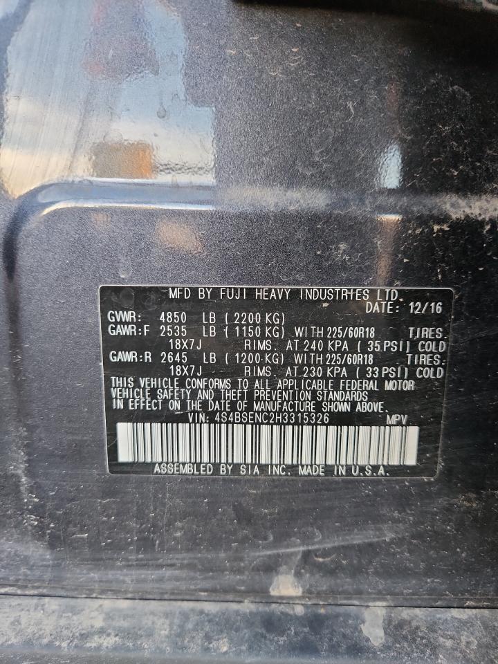 SUBARU OUTBACK 3.6R LIMITED