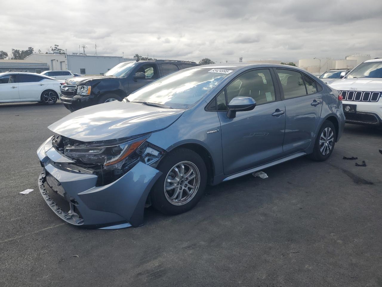 Lot #3316093226 2021 TOYOTA COROLLA LE