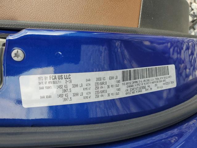 2018 CHRYSLER PACIFICA H - 2C4RC1N77JR236565