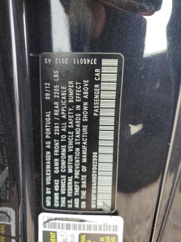 2013 VOLKSWAGEN EOS LUX #3296887842