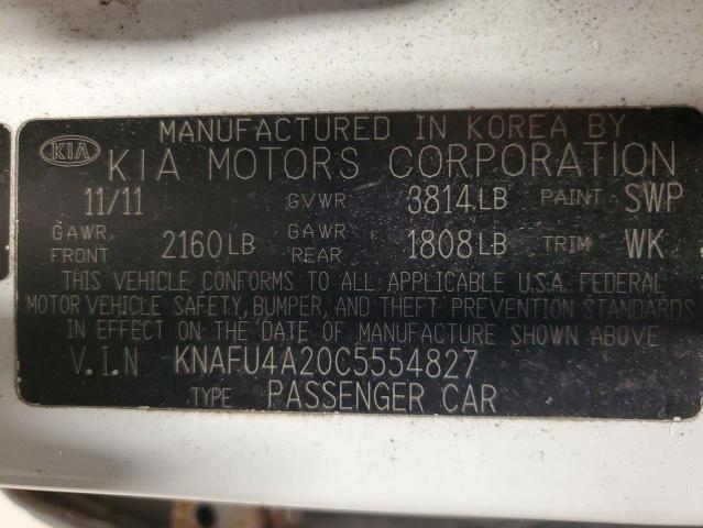 2012 KIA FORTE EX #3290248213