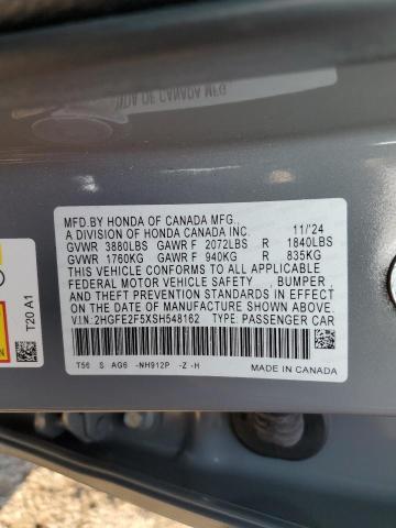 2025 HONDA CIVIC SPOR #3304683915