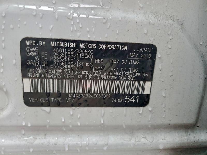 2018 MITSUBISHI OUTLANDER #3312786095