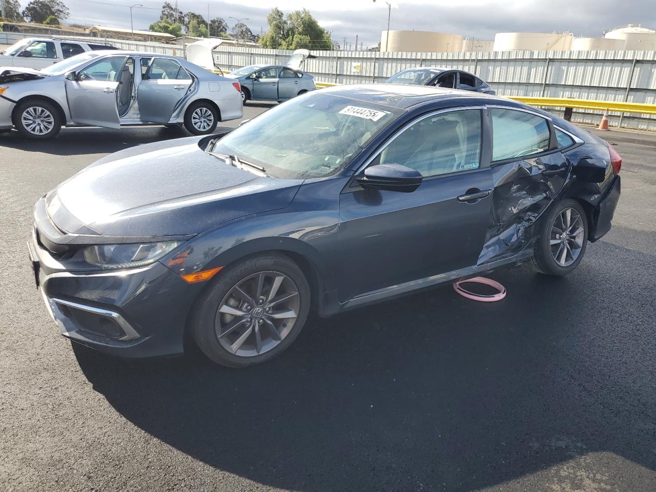 Lot #3302687062 2020 HONDA CIVIC EX