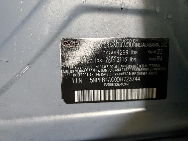 2013 HYUNDAI SONATA GLS #3286511160