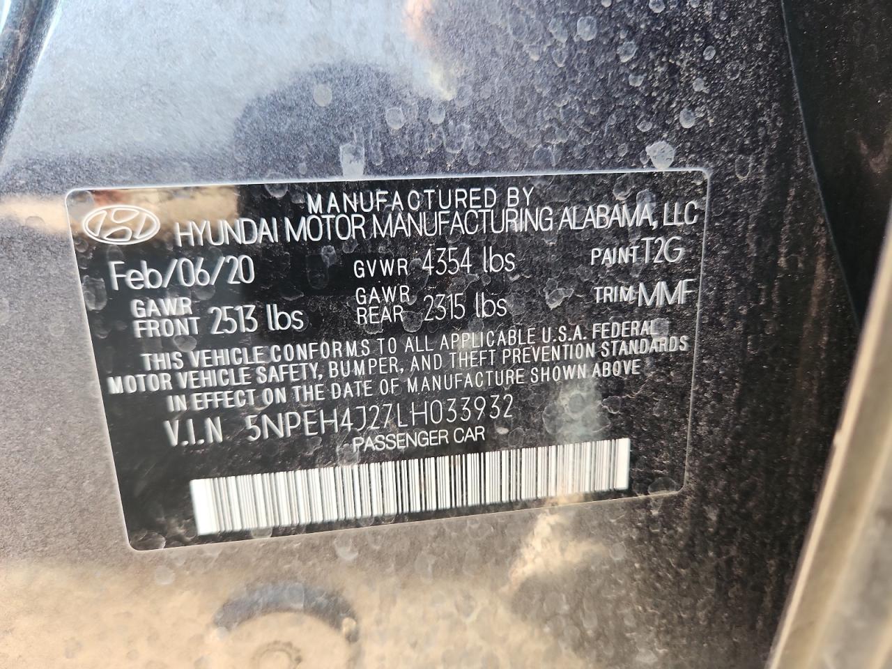 HYUNDAI SONATA LIMITED