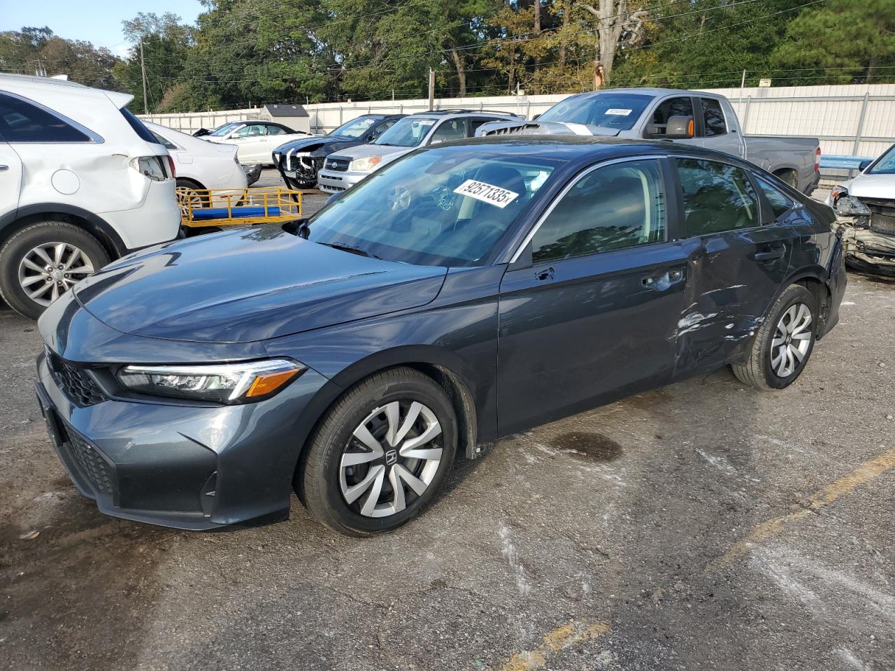 Lot #3287628051 2025 HONDA CIVIC LX