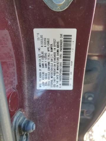 2016 HONDA ACCORD SPO #3293563953