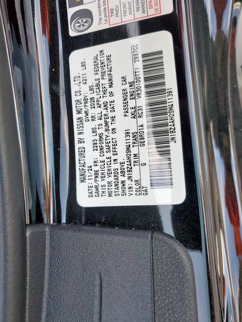 2025 NISSAN Z SPORT #3301734333