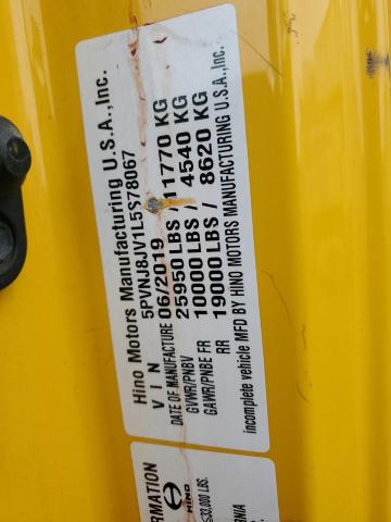 2020 HINO 258/268 #3291259957