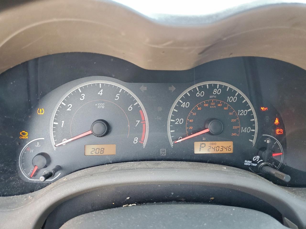 Lot #3315692727 2009 TOYOTA COROLLA BA