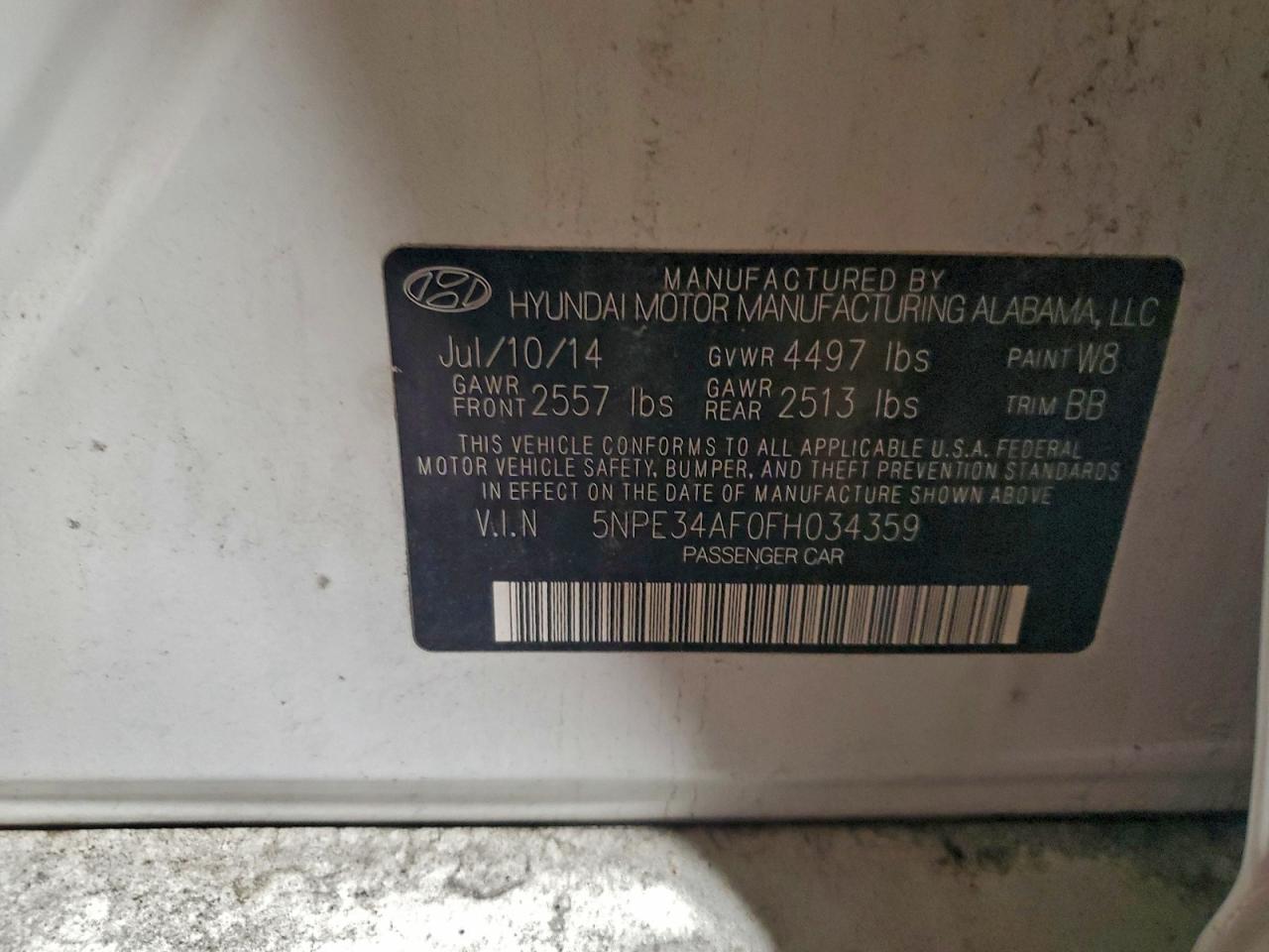 HYUNDAI SONATA SPORT