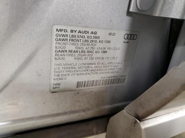 2022 AUDI SQ5 SPORTB #3302905001