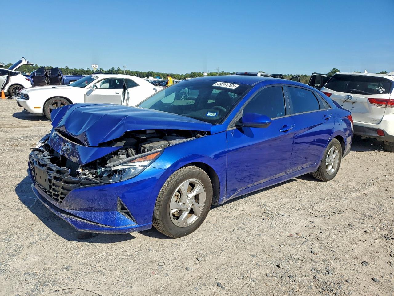 Lot #3310468057 2021 HYUNDAI ELANTRA SE