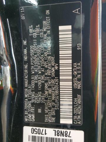 2011 TOYOTA SEQUOIA LI #3292438691