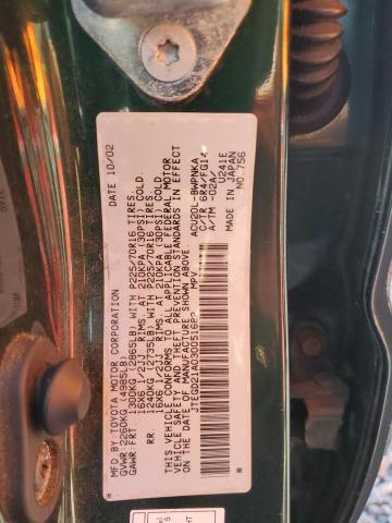 2003 TOYOTA HIGHLANDER #3293307462