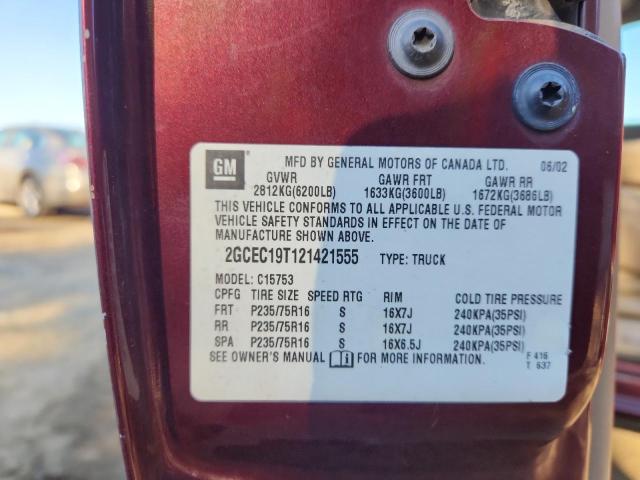 2002 CHEVROLET SILVERADO #3302842891