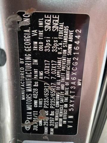 2012 KIA SORENTO BA #3298126132