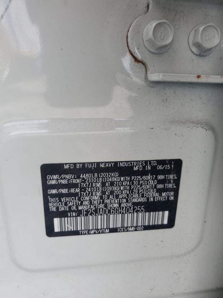 Lot #3316011788 2016 SUBARU FORESTER 2