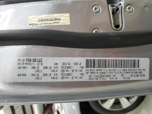 2017 JEEP COMPASS LA - 1C4NJCEB2HD199443