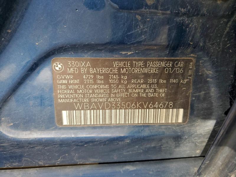 2006 BMW 330 XI #3296266422