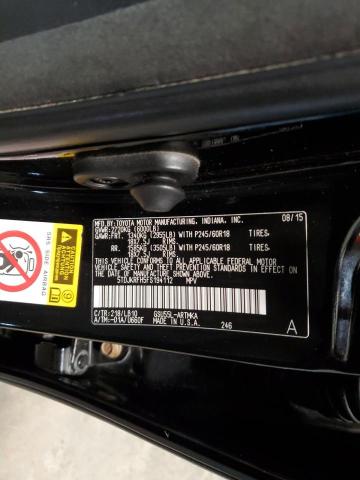 2015 TOYOTA HIGHLANDER #3301851980