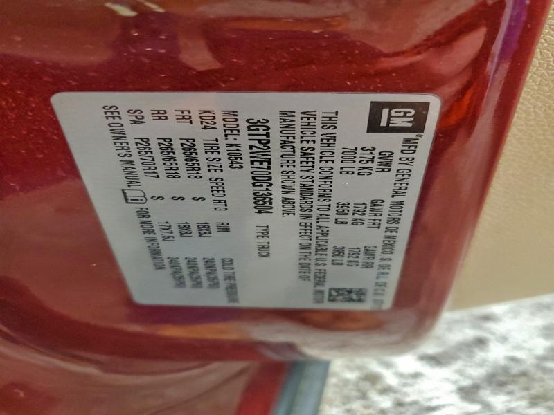 2013 GMC SIERRA K15 #3296282454