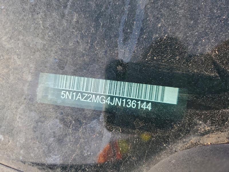 2018 NISSAN MURANO S #3303969742