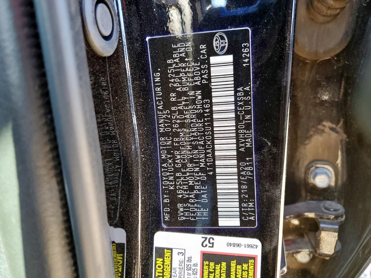 Lot #3316771464 2025 TOYOTA CAMRY XSE