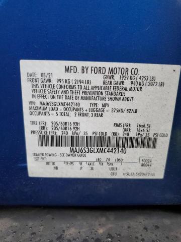 2021 FORD ECOSPORT S #3312457637